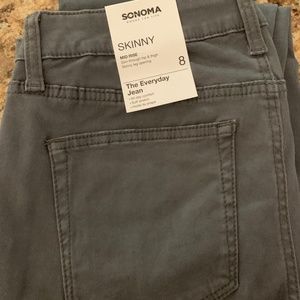 Sonoma Mid Rise Skinny Everyday Jean 2 pairs for $30